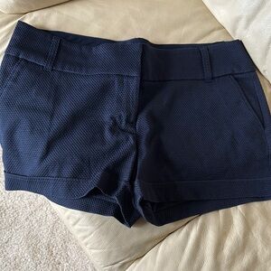 Maurices Blue High Waist Shorts Tailored Design